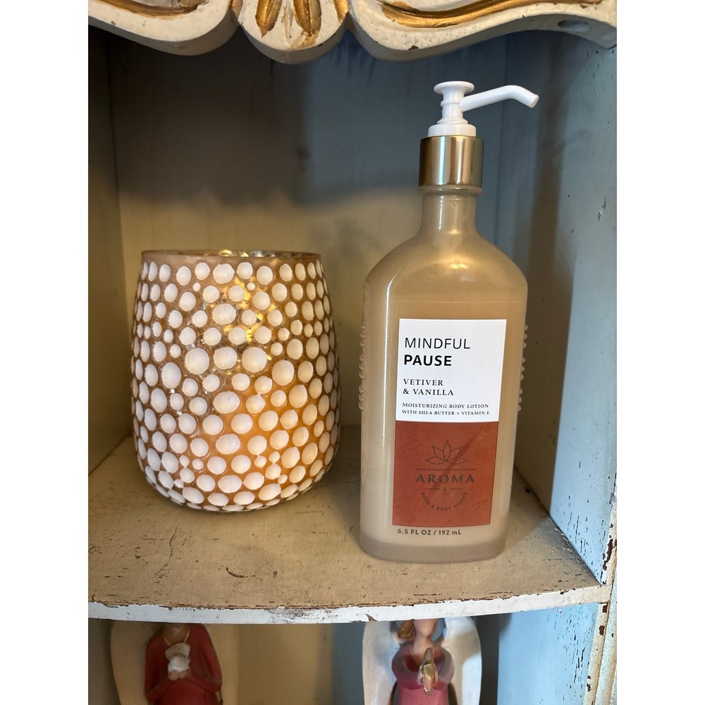 Bath and Body Works Mindful Pause Vetiver &‎ Vanilla Aroma Body Lotion 6.5 fl oz